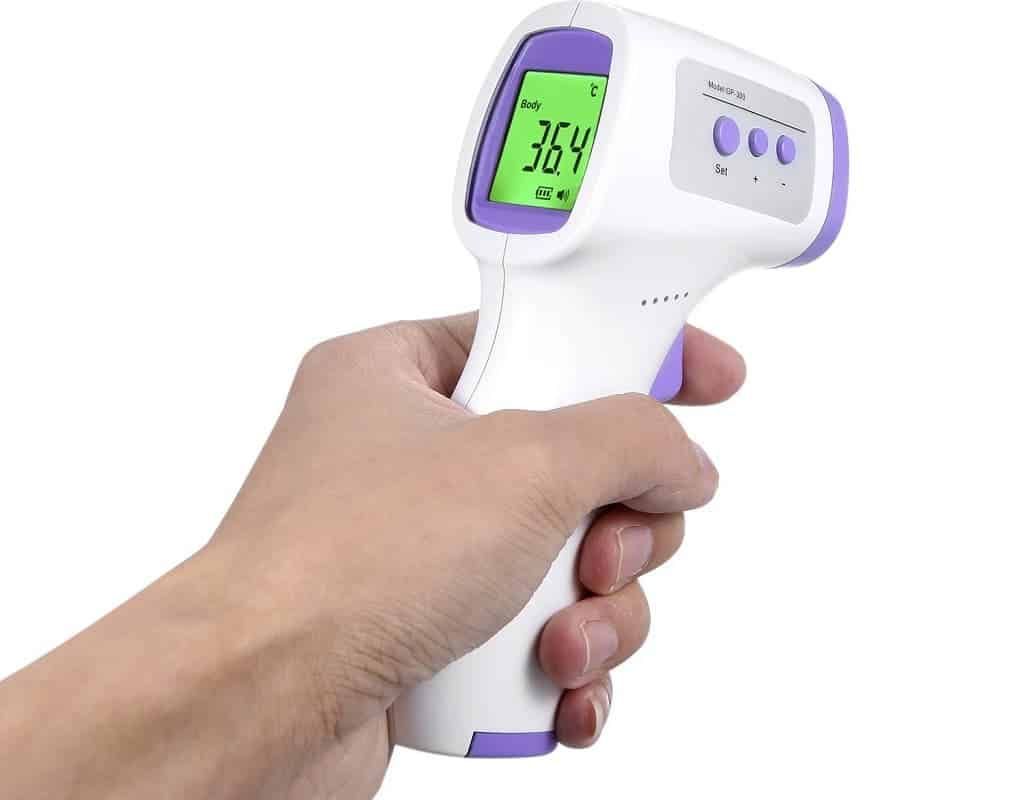 Handy IR thermometer with our coupon from Cafago