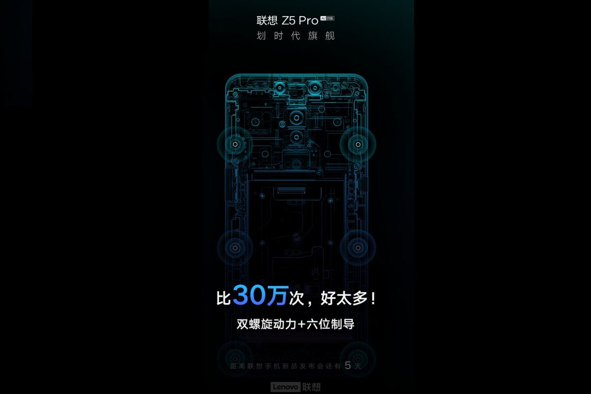 Lenovo Z5 Pro will Pack a much better Sliding Tech than Mi MIX 3's