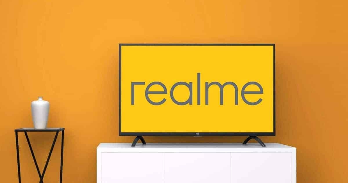 Realme Smart TV with 32-inch panel will be launched soon