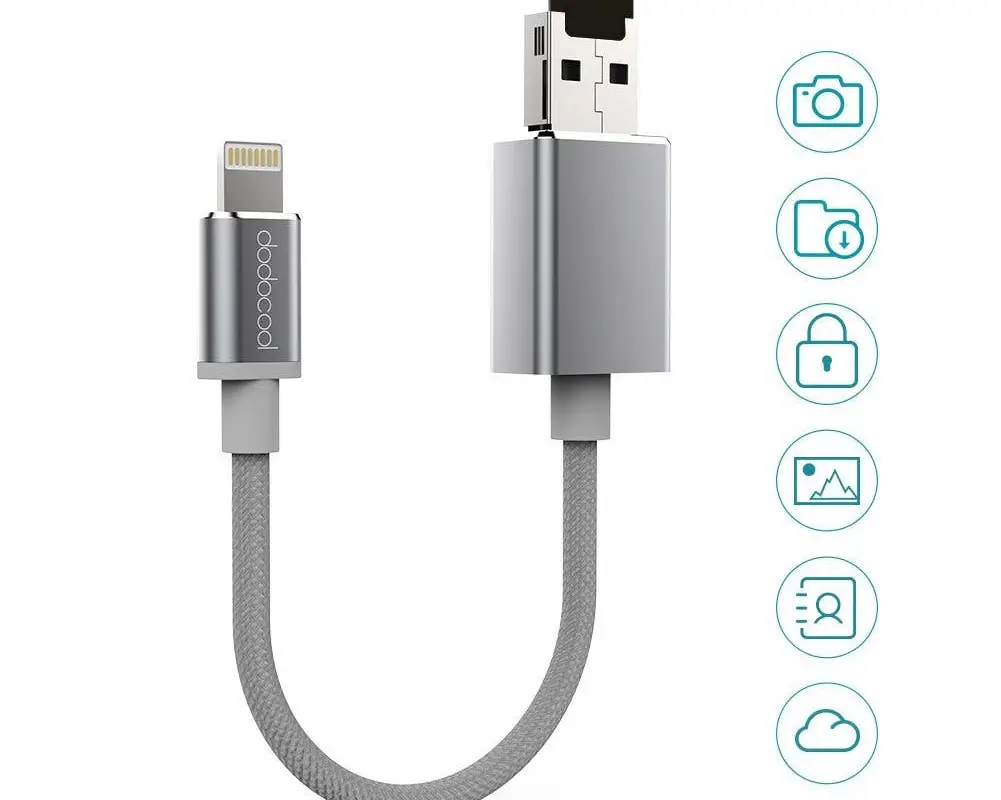 Dodocool Lightening to microSD / USB Adapter on sale at Amazon
