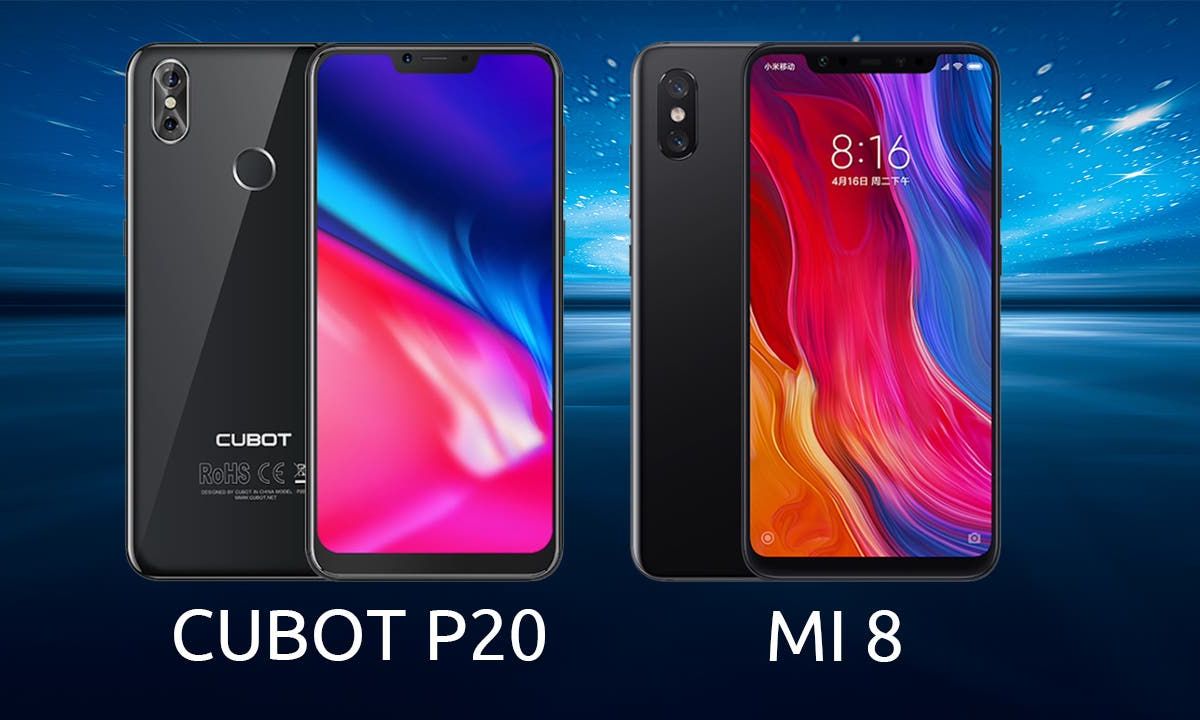 CUBOT P20 vs Xiaomi Mi 8: Performance Comparison Video