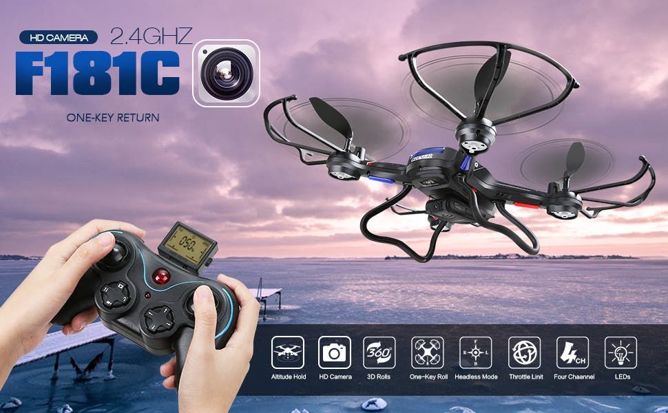 Meet the Best Quadcopter for Beginners - The Holy Stone F181C