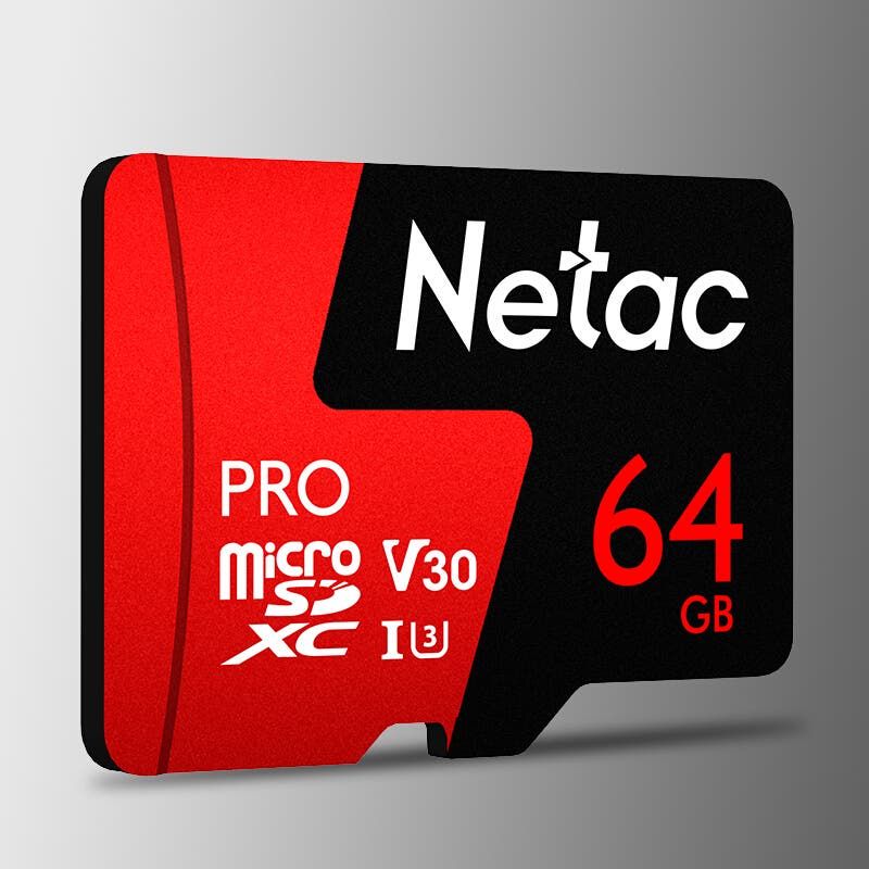 Netac 64GB Pro MicroSDXC V30 for just 10.99€ with our Coupon