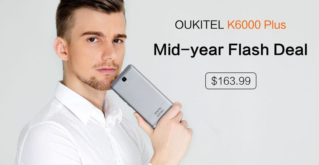 Oukitel K6000 Plus mid-year flash sale for $163.99