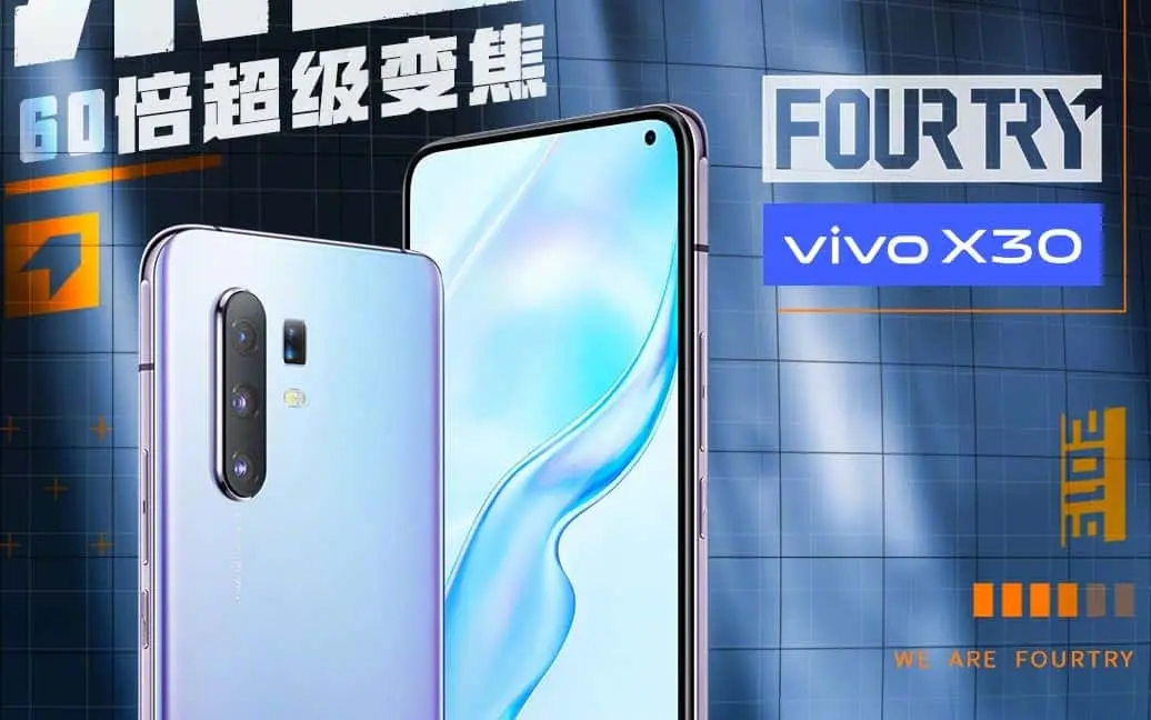 Vivo X30 Series Coming on December 16th with Punch-Hole Camera