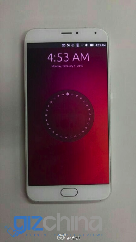 Ubuntu version of the Meizu Pro 5 spied