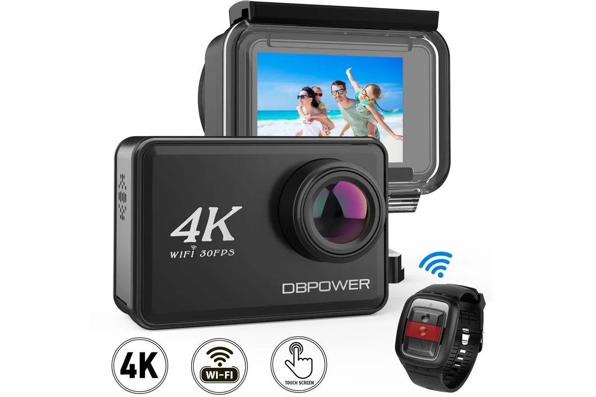 DBPOWER D5 Action Cam & DBPOWER T22 Projector Up to 40% Off with Coupon