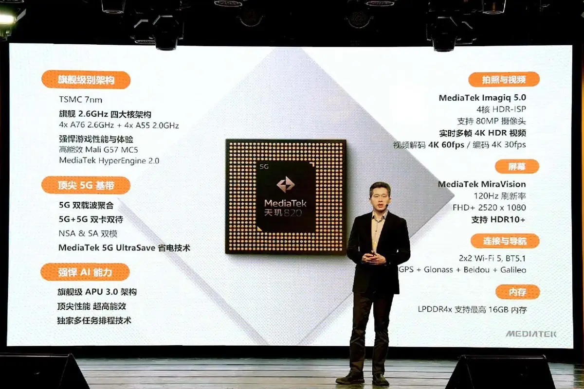 Redmi 10X To Be The First Smartphone With Dimensity 820 5G SoC