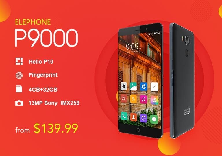 Elephone P9000 now Available on Gearbest Starting at $139.99