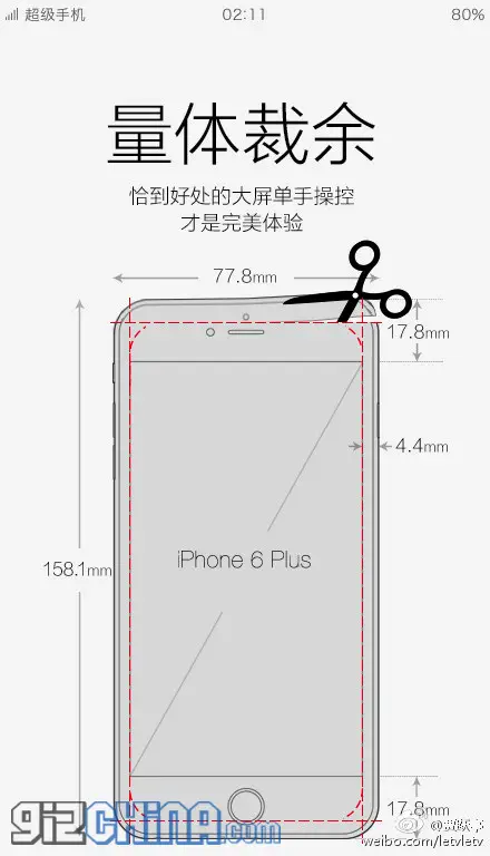 Letv to launch a better iPhone 6 Plus