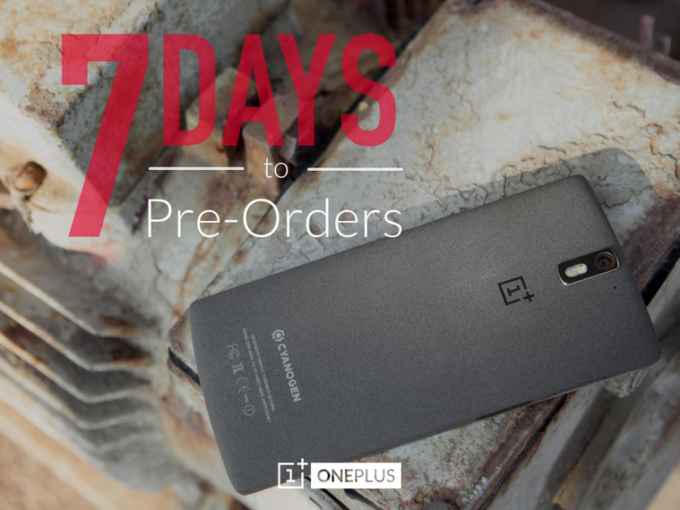 OnePlus One goes on pre-order a week from now