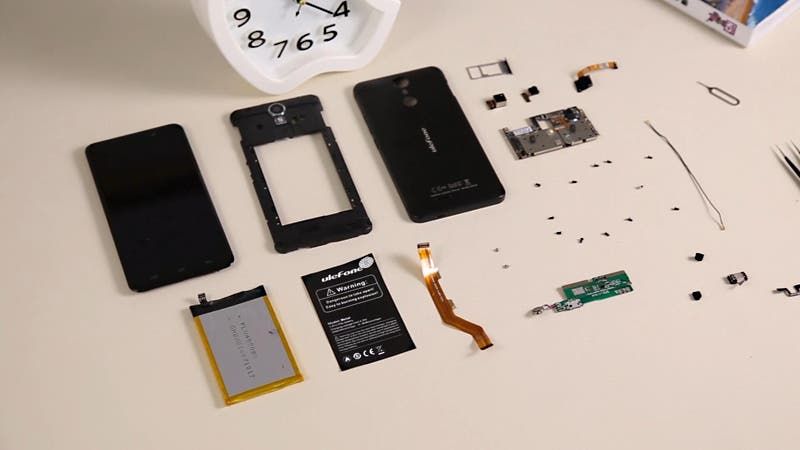 Ulefone Metal teardown video