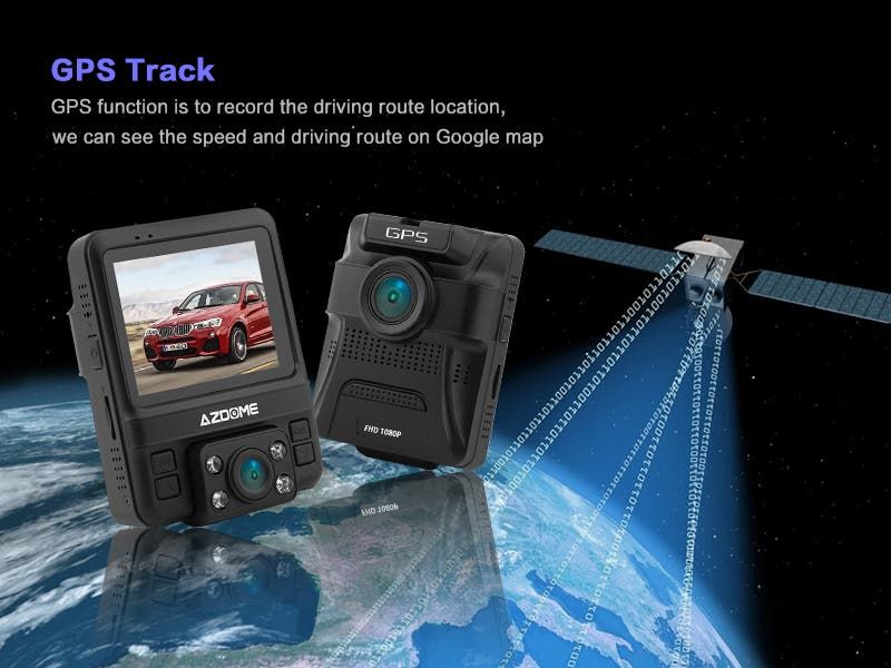 Azdome GS65H Car DashCam to feature a GPS module