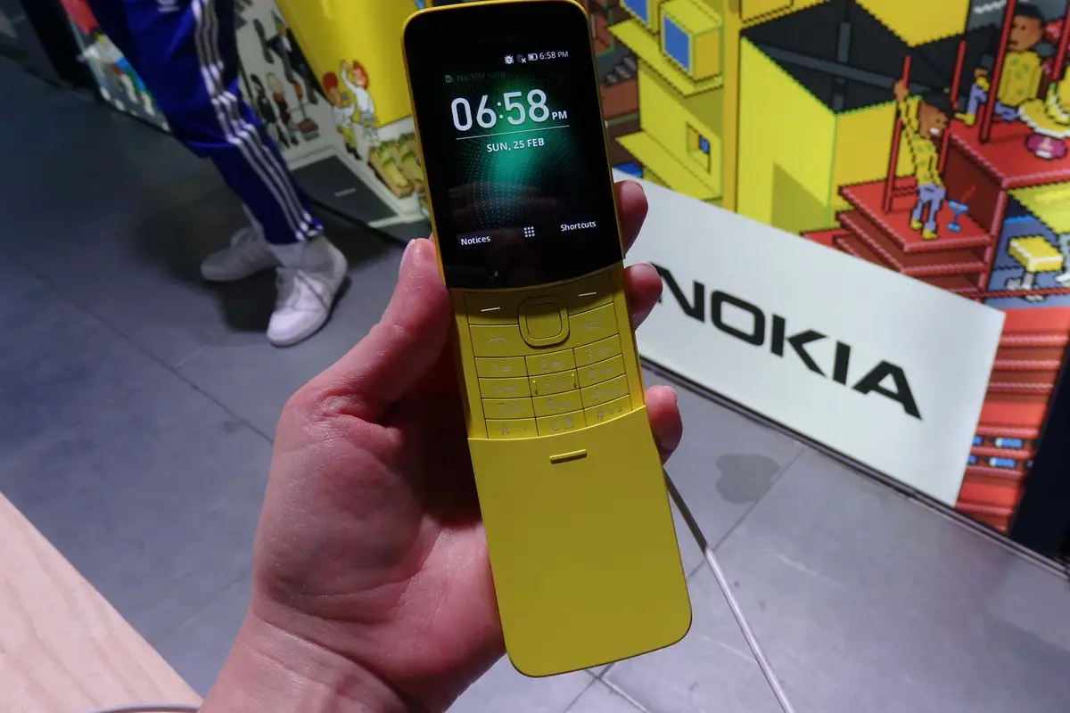Nokia 8810 4G slider feature phone unveiled at MWC 2018