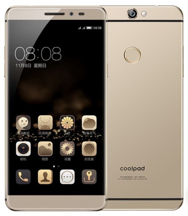 Coolpad Max, all metal phablet with 3GB RAM announced