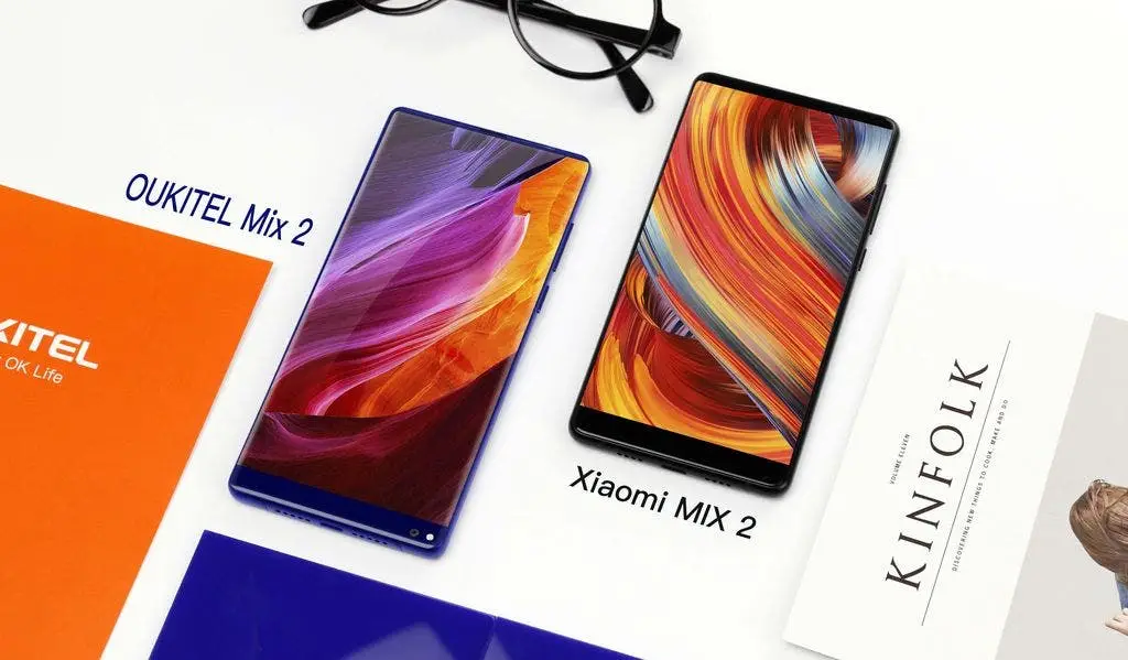 Video : Oukitel Mix 2 compared to Xiaomi Mi Mix 2 in terms of design