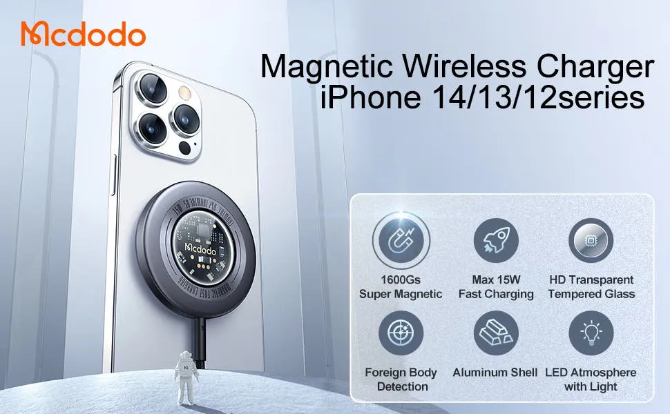 Save up to 25% on Mcdodo magnetic wireless iPhone chargers