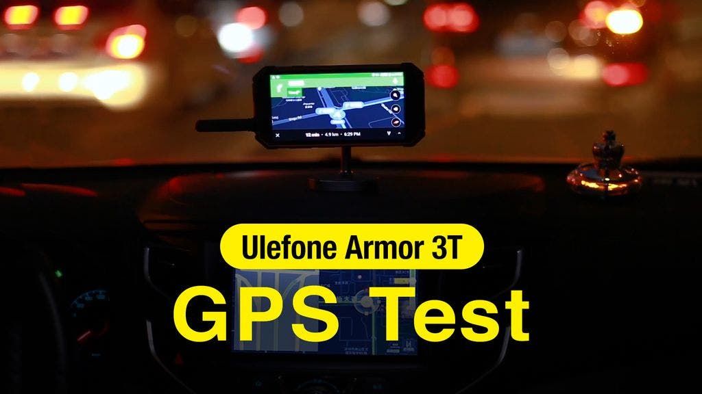 Ulefone Armor 3T GPS test video released