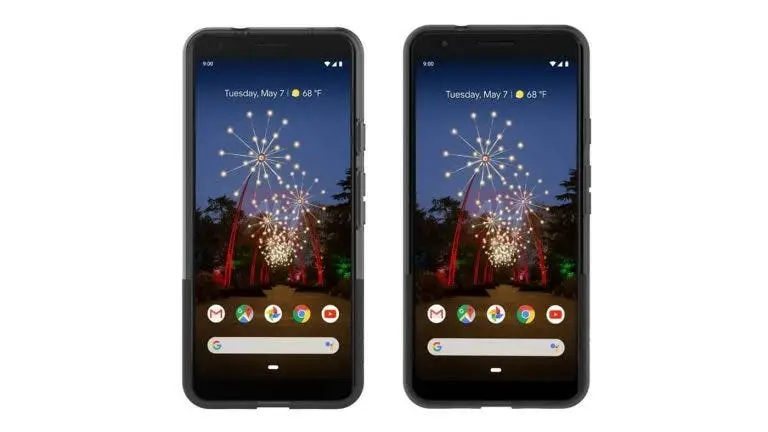 Google Pixel 3a and Pixel 3a XL show themselves in the first official render