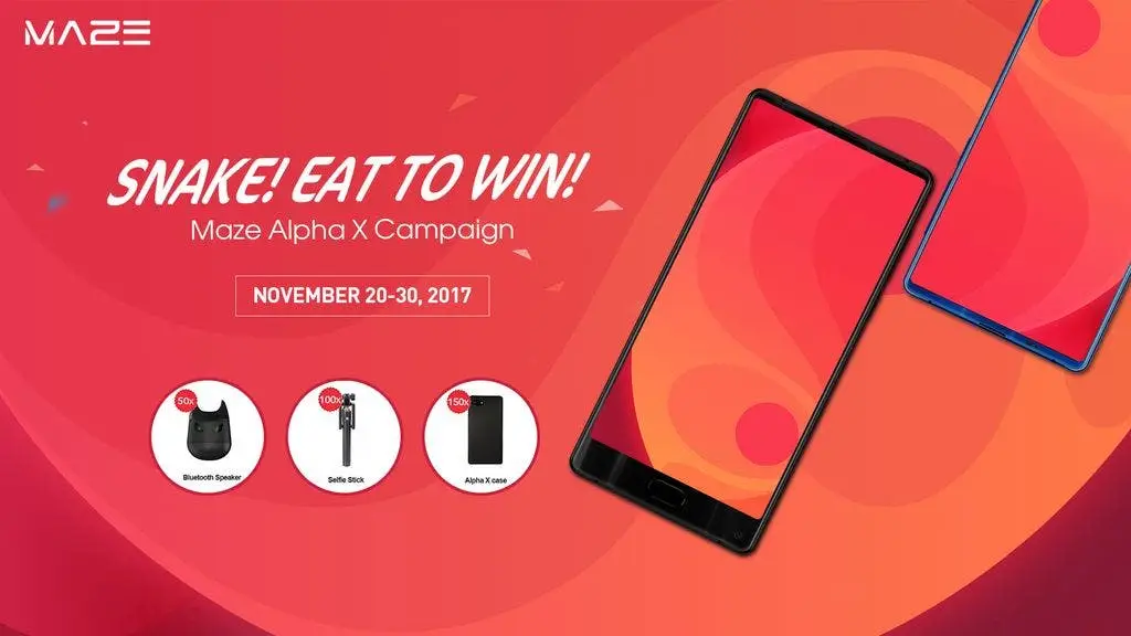 Play "Retro Snake" to win Maze Alpha X and its accessories