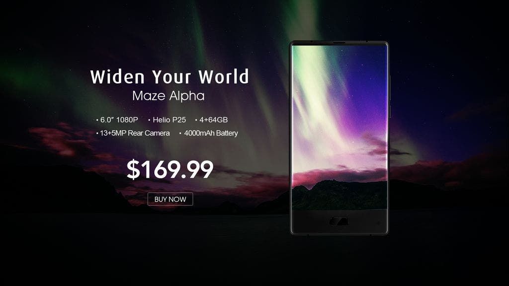 500 pieces of Maze Alpha heavily discounted on Gearbest