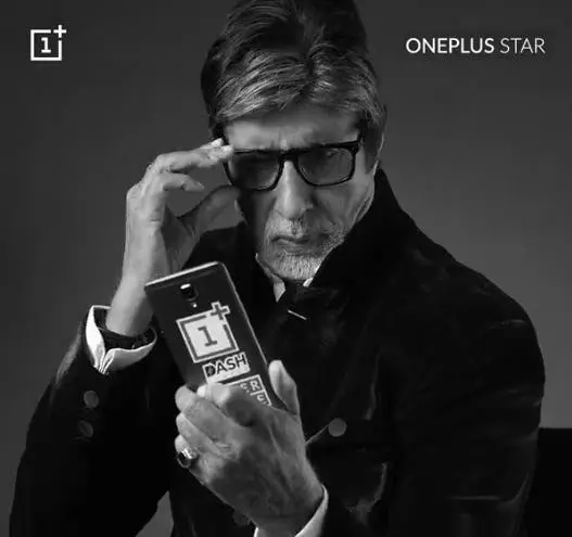 OnePlus sign up living Bollywood legend Amitabh Bachchan!