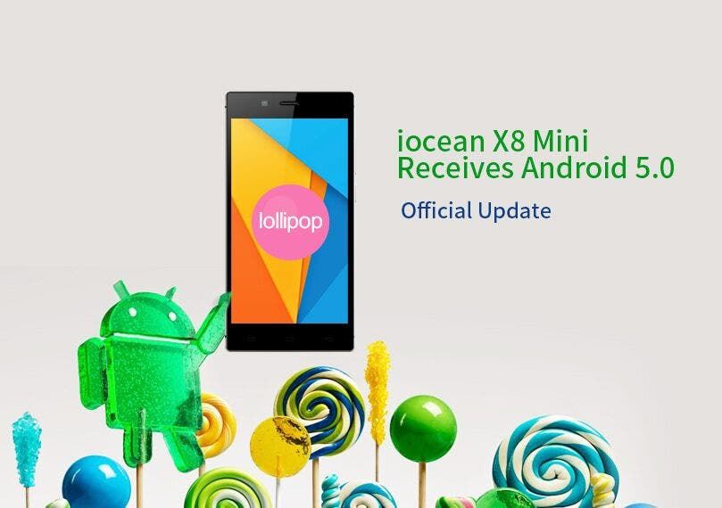 iOcean X8 Mini Android 5.0 Lollipop Available now