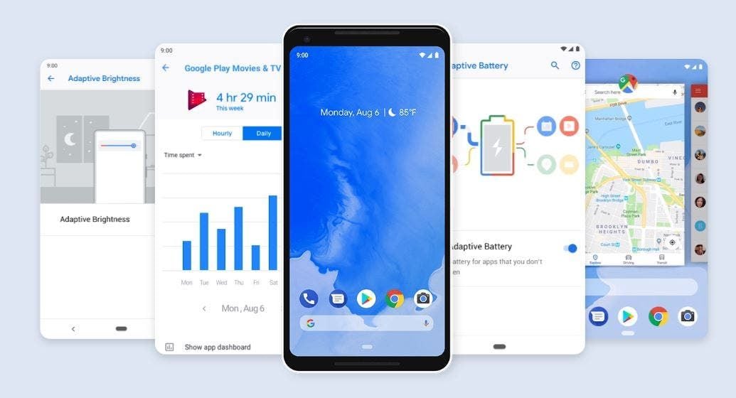 Android 9 Pie Announced - Currently Rolling Out To Pixel Smartphones