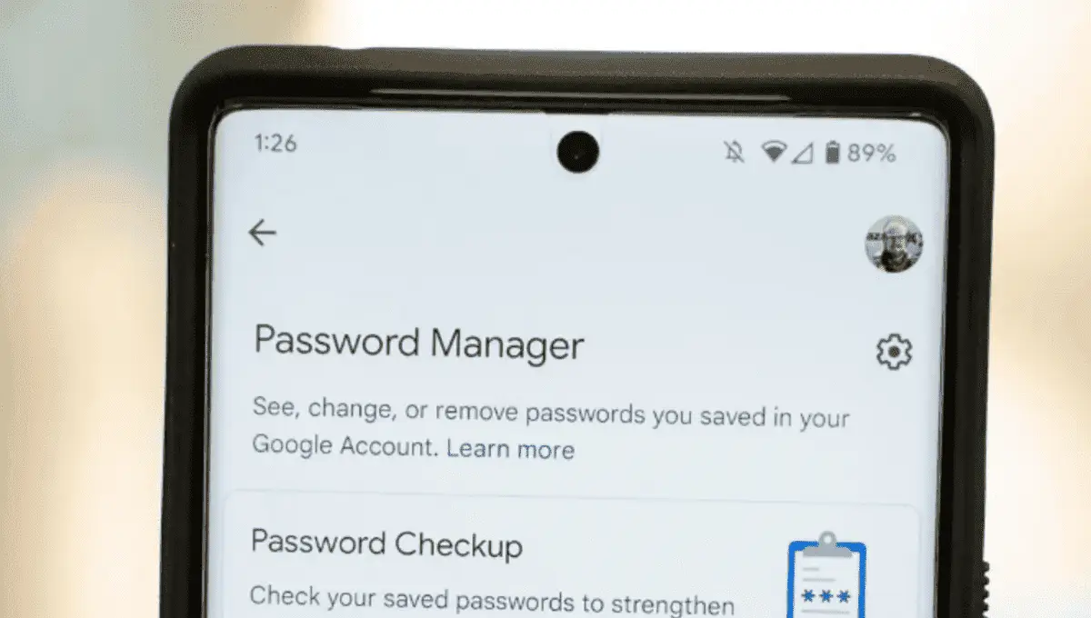 New Android feature: add password manager tool to the home screen