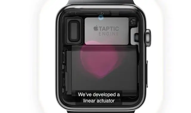 Apple Watch new patent - battery vibration can provide tactile feedback