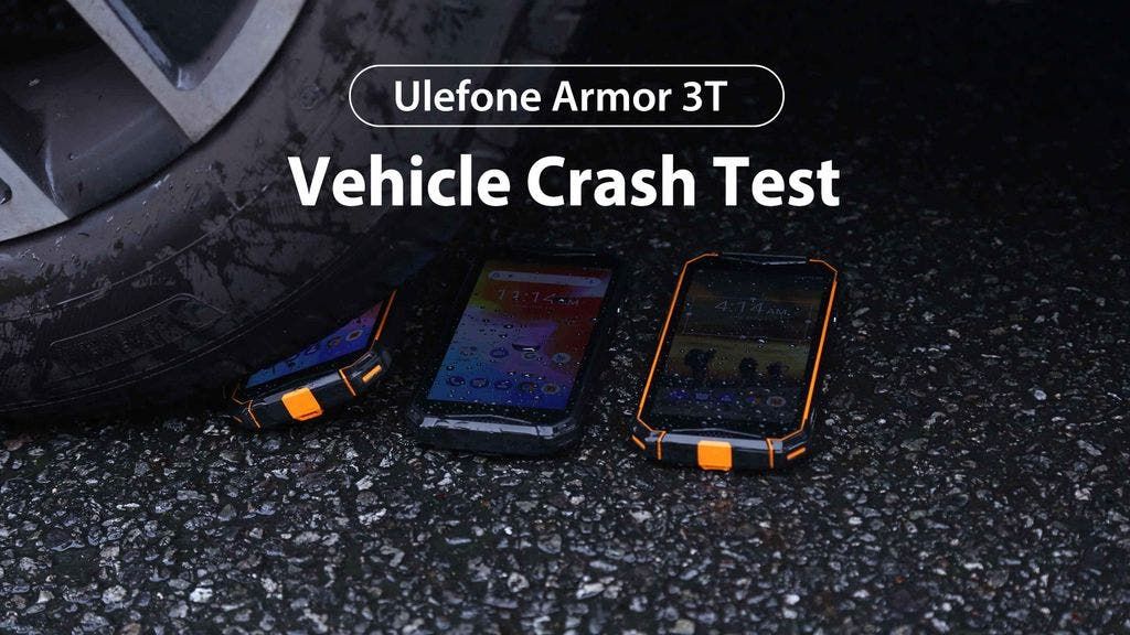 Video : Can the rugged Ulefone Armor 3T survive a car crush test ?