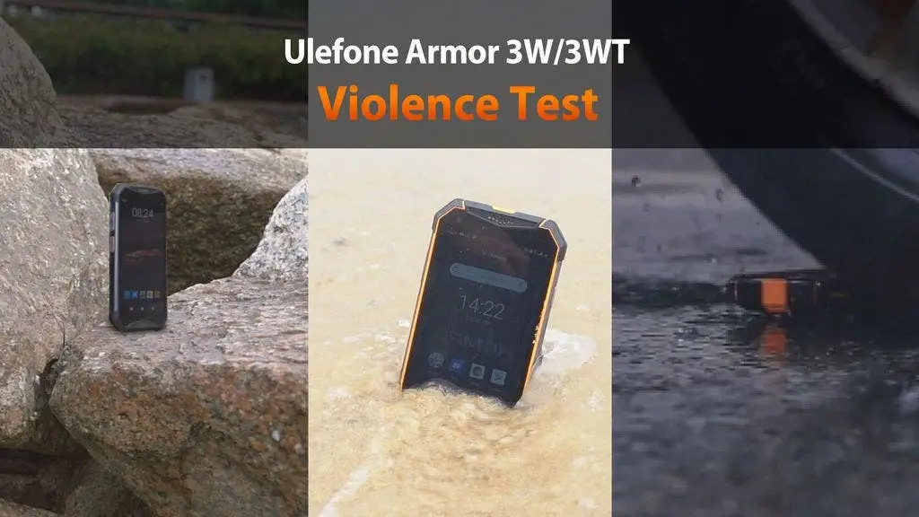 Ulefone Armor 3W/3WT durability tests - as solid as ever