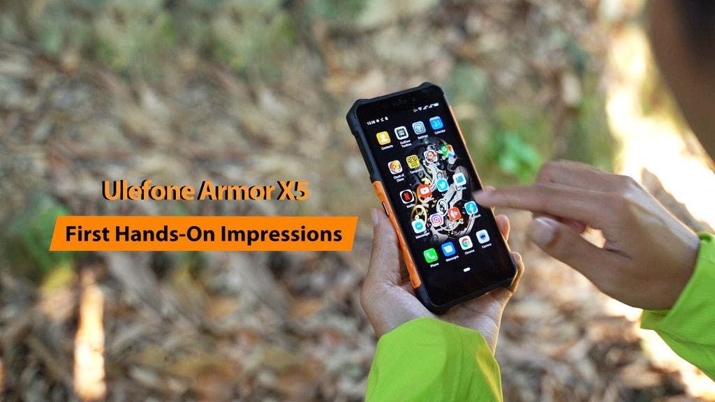 First official hands-on video for rugged Ulefone Armor X5