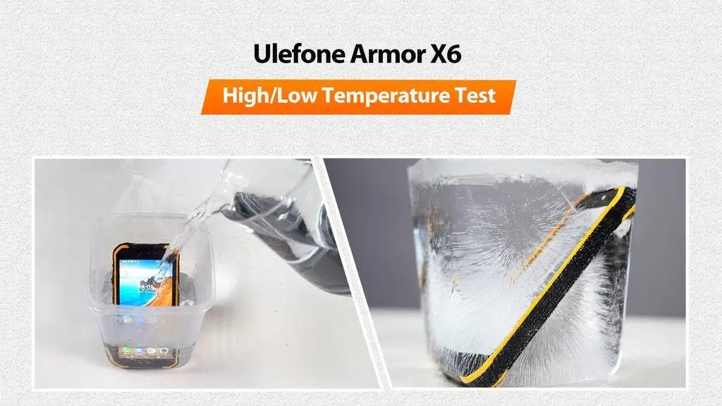 Ulefone Armor X6 goes through extreme temperature test