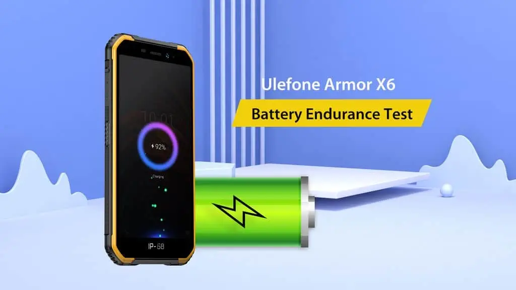 Video : Ulefone Armor X6 battery endurance test