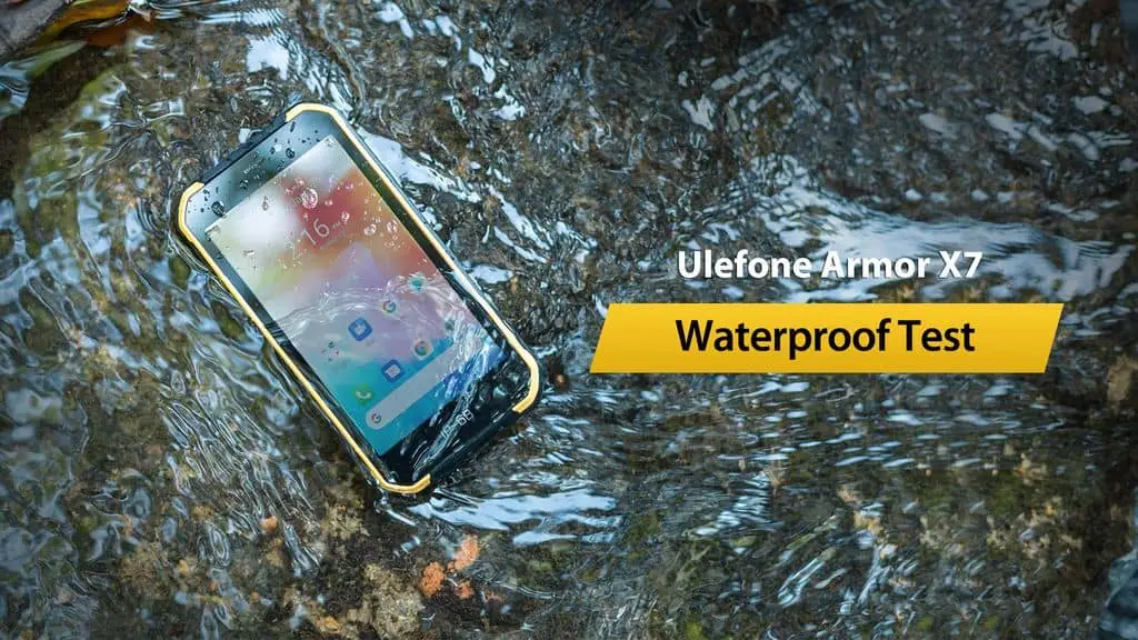 Rugged Ulefone Armor X7 gets a waterproof test