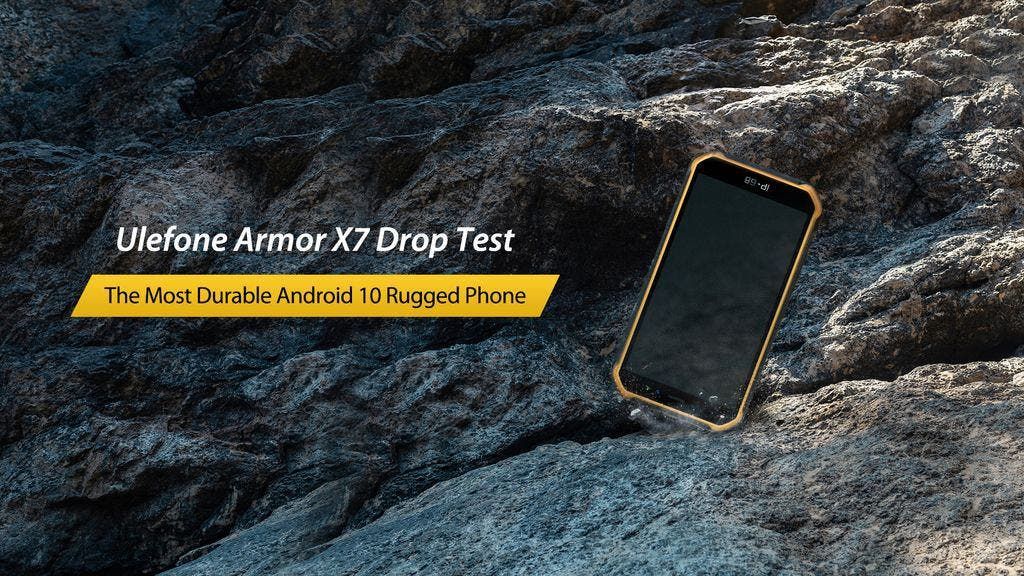 Rugged Ulefone Armor X7 drop test video