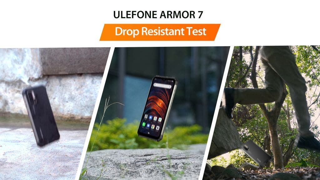 Video : rugged Ulefone Armor 7 survives harsh drop tests