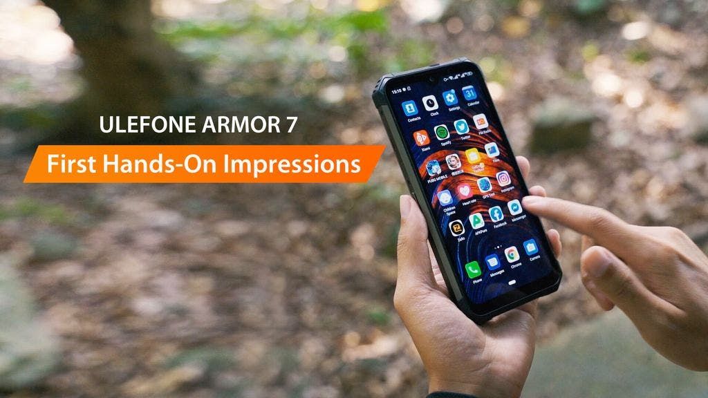 First official hands-on video for rugged Ulefone Armor 7