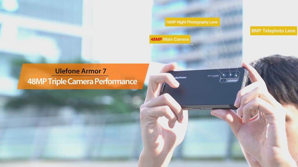 Ulefone Armor 7 48MP triple camera official review