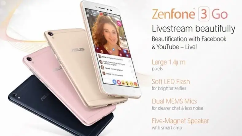 Asus ZenFone 3 Go: first leaked render goes online with specs