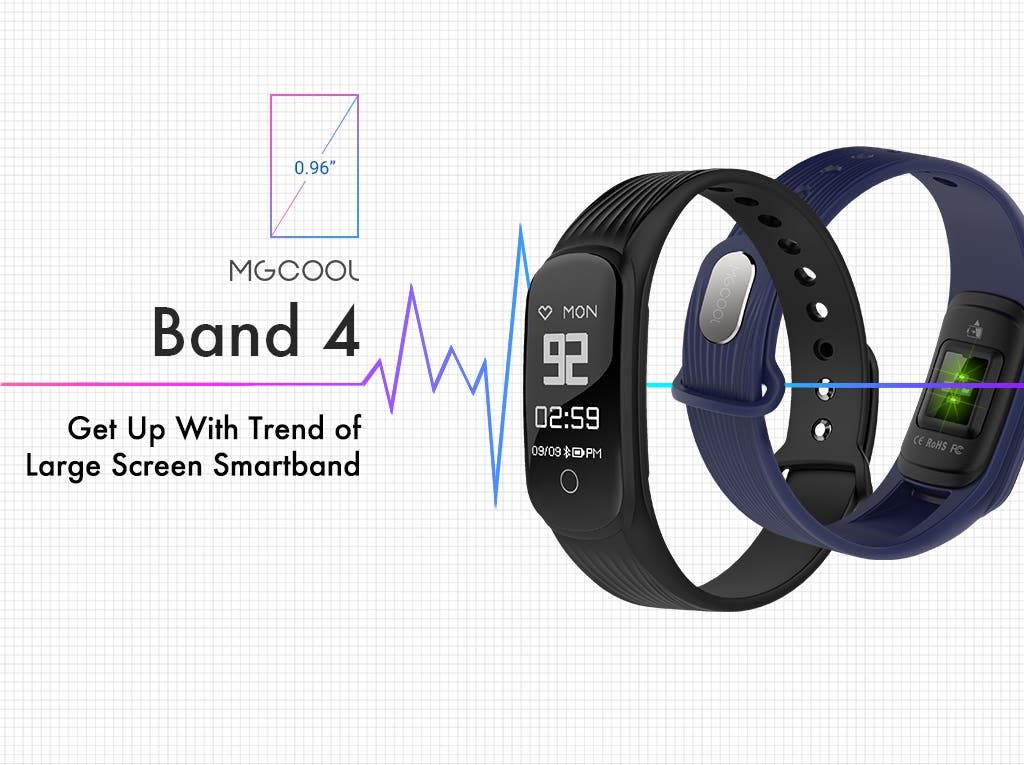 MGCOOL Band 4 Officially Launched: The Best Mi Band 2 Alternative?