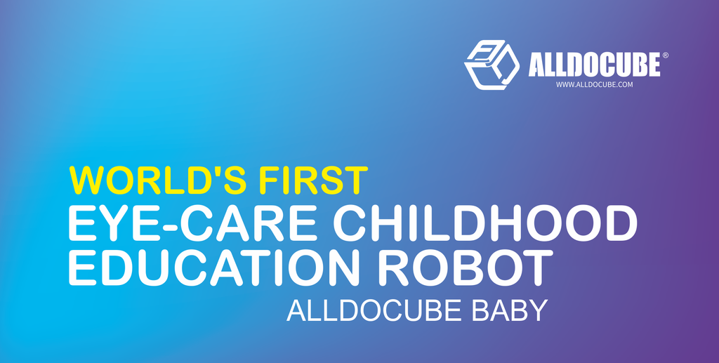 ALLDOCUBE Introduces World's First Eye-care Childhood Education Robot