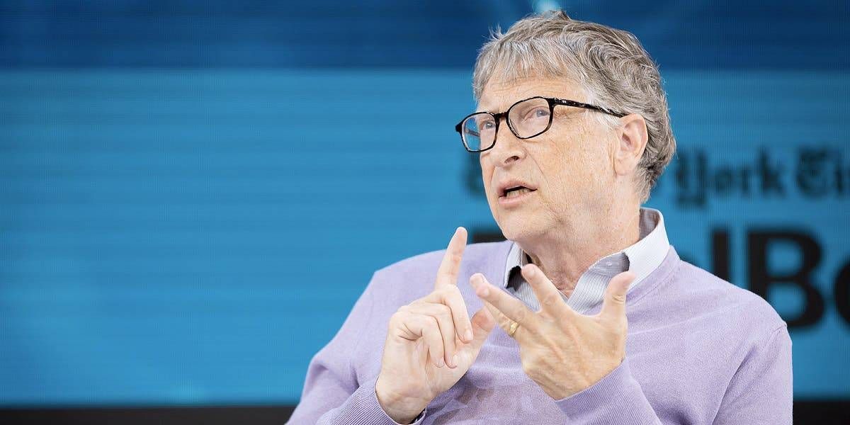 Bill Gates has got a new smartphone and it's not from Microsoft