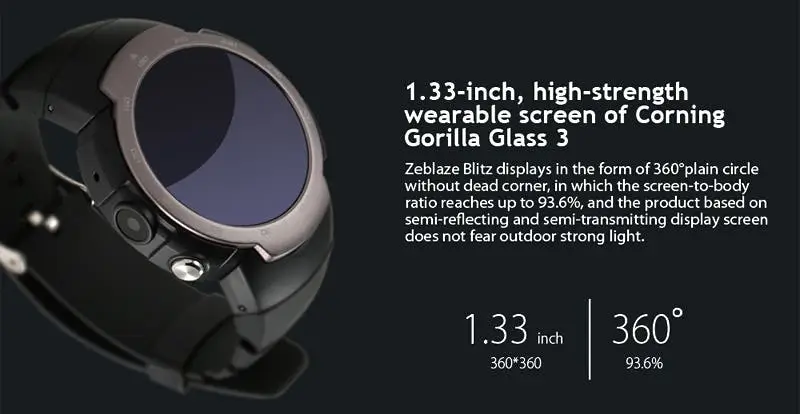 Zeblaze Blitz first round of specs revealed