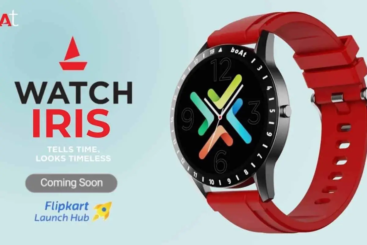 Boat Watch Iris Goes On Sale In India On Flipkart, See Price & Specs