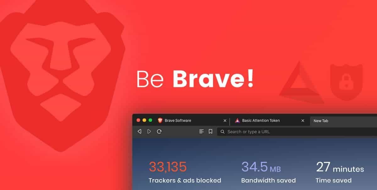 Fake Brave Browser website use Google Ads to share malware