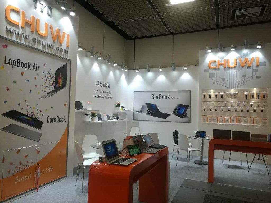 Chuwi showcases new products at IFA, including the LapBook Air