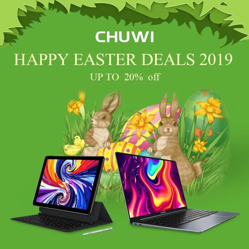 More CHUWI Easter sale coupons on various Amazon stores