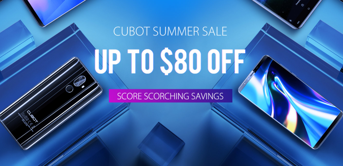 CUBOT's Summer Sale Goes Live - Save Up to $80